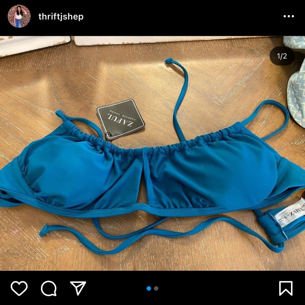 BRAND NEW WITH TAGS Zaful bikini top
